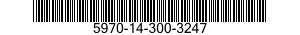 5970-14-300-3247 INSULATOR,BUSHING 5970143003247 143003247