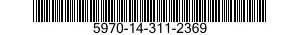 5970-14-311-2369 INSULATION SLEEVING,ELECTRICAL 5970143112369 143112369