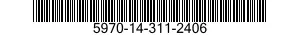 5970-14-311-2406 INSULATION SLEEVING,ELECTRICAL 5970143112406 143112406