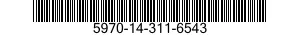 5970-14-311-6543 TAPE,INSULATION,ELECTRICAL 5970143116543 143116543