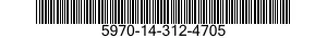 5970-14-312-4705  5970143124705 143124705