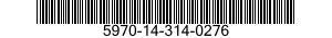 5970-14-314-0276  5970143140276 143140276