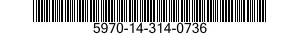 5970-14-314-0736  5970143140736 143140736