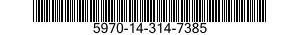 5970-14-314-7385  5970143147385 143147385
