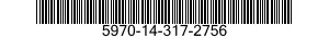5970-14-317-2756  5970143172756 143172756