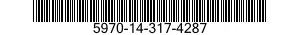 5970-14-317-4287  5970143174287 143174287