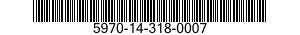 5970-14-318-0007  5970143180007 143180007