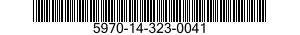 5970-14-323-0041 INSULATOR,DISK 5970143230041 143230041