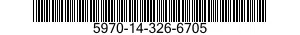5970-14-326-6705  5970143266705 143266705