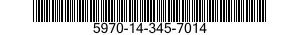 5970-14-345-7014  5970143457014 143457014