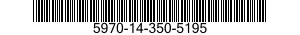 5970-14-350-5195 SLEEVING,TEXTILE,ELECTRICAL 5970143505195 143505195