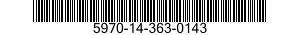 5970-14-363-0143  5970143630143 143630143