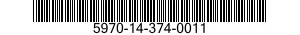 5970-14-374-0011  5970143740011 143740011