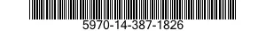 5970-14-387-1826 INSULATOR,PLATE 5970143871826 143871826