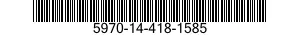 5970-14-418-1585 INSULATOR,DISK 5970144181585 144181585