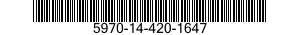 5970-14-420-1647  5970144201647 144201647