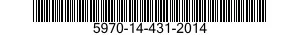 5970-14-431-2014 INSULATOR,BUSHING 5970144312014 144312014