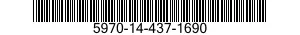 5970-14-437-1690 INSULATOR,DISK 5970144371690 144371690