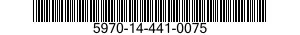 5970-14-441-0075 TERMINAL,QUICK DISCONNECT 5970144410075 144410075