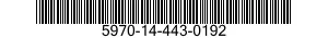 5970-14-443-0192 INSULATOR ASSEMBLY 5970144430192 144430192