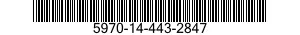 5970-14-443-2847 INSULATOR,DISK 5970144432847 144432847
