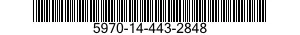 5970-14-443-2848 INSULATOR,DISK 5970144432848 144432848