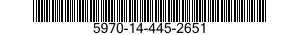 5970-14-445-2651 INSULATOR,PLATE 5970144452651 144452651