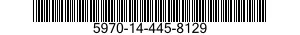 5970-14-445-8129 SLEEVING,TEXTILE,ELECTRICAL 5970144458129 144458129
