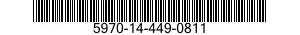 5970-14-449-0811 INSULATOR,WASHER 5970144490811 144490811