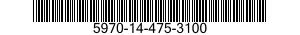 5970-14-475-3100 INSULATION SHEET,ELECTRICAL 5970144753100 144753100