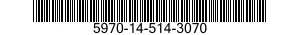 5970-14-514-3070 INSULATOR,PIN 5970145143070 145143070