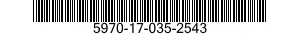 5970-17-035-2543 INSULATOR,WASHER 5970170352543 170352543