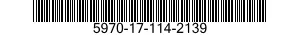 5970-17-114-2139 INSULATING COMPOUND,ELECTRICAL 5970171142139 171142139