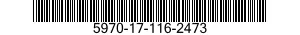 5970-17-116-2473 INSULATION SHEET,ELECTRICAL 5970171162473 171162473
