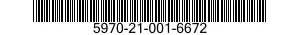 5970-21-001-6672  5970210016672 210016672