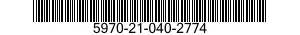 5970-21-040-2774  5970210402774 210402774