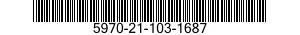 5970-21-103-1687  5970211031687 211031687