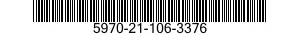 5970-21-106-3376 INSULATOR,BUSHING 5970211063376 211063376