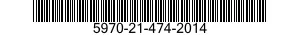5970-21-474-2014 INSULATOR,STANDOFF 5970214742014 214742014