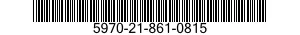 5970-21-861-0815  5970218610815 218610815