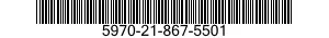5970-21-867-5501  5970218675501 218675501