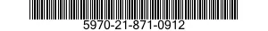 5970-21-871-0912  5970218710912 218710912