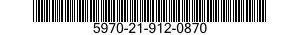 5970-21-912-0870 INSULATOR,STRAIN 5970219120870 219120870