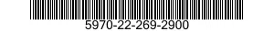 5970-22-269-2900 TAPE,INSULATION,ELECTRICAL 5970222692900 222692900