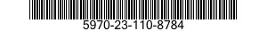 5970-23-110-8784 INSULATION SHEET,ELECTRICAL 5970231108784 231108784