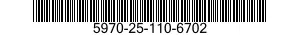 5970-25-110-6702  5970251106702 251106702