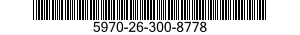 5970-26-300-8778 INSULATOR,STANDOFF 5970263008778 263008778