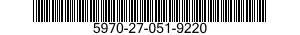 5970-27-051-9220 TAPE,INSULATION,ELECTRICAL 5970270519220 270519220