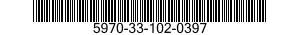 5970-33-102-0397 INSULATOR,BUSHING 5970331020397 331020397