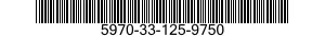 5970-33-125-9750 INSULATOR,PLATE 5970331259750 331259750